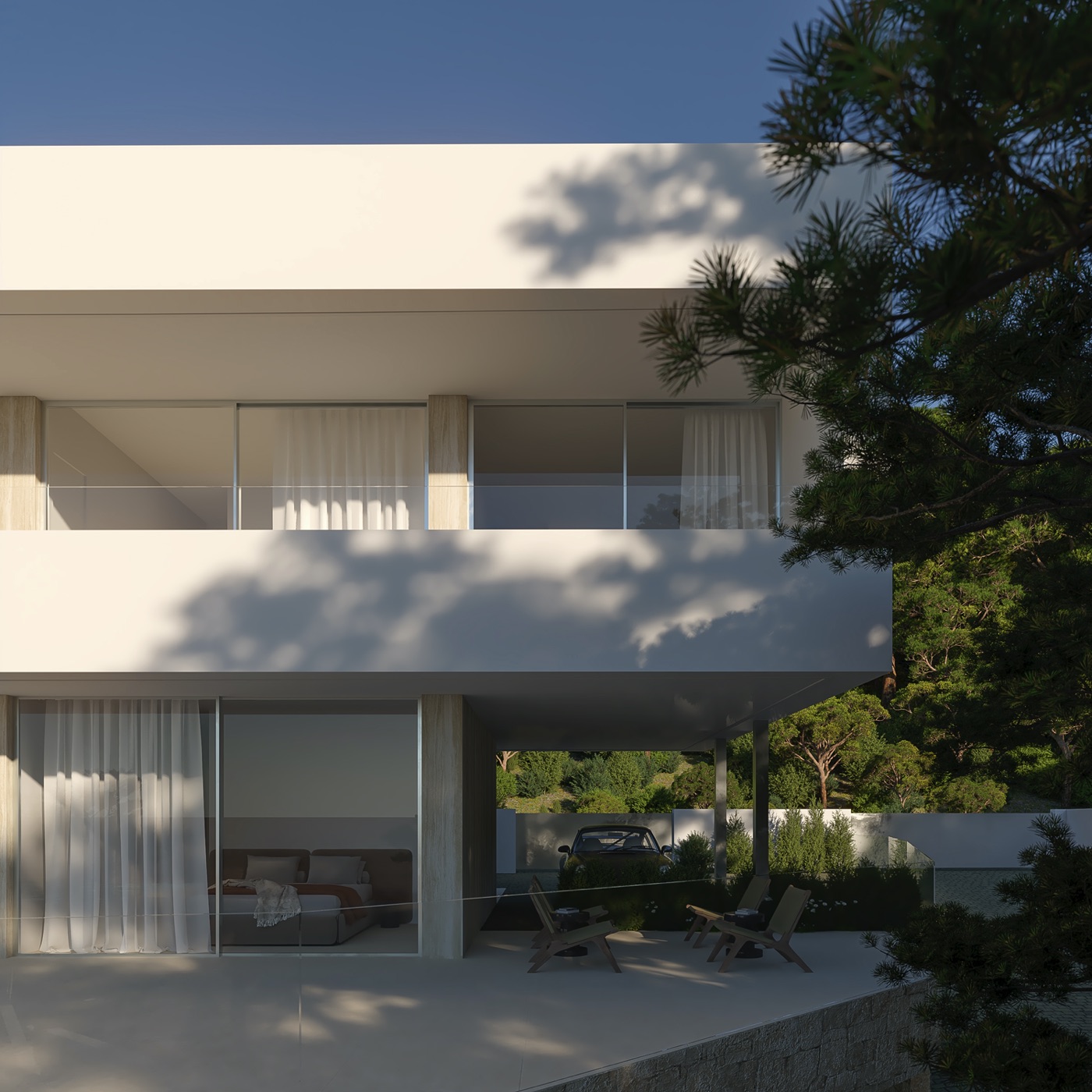 Contemporary luxury villa project in Moraira