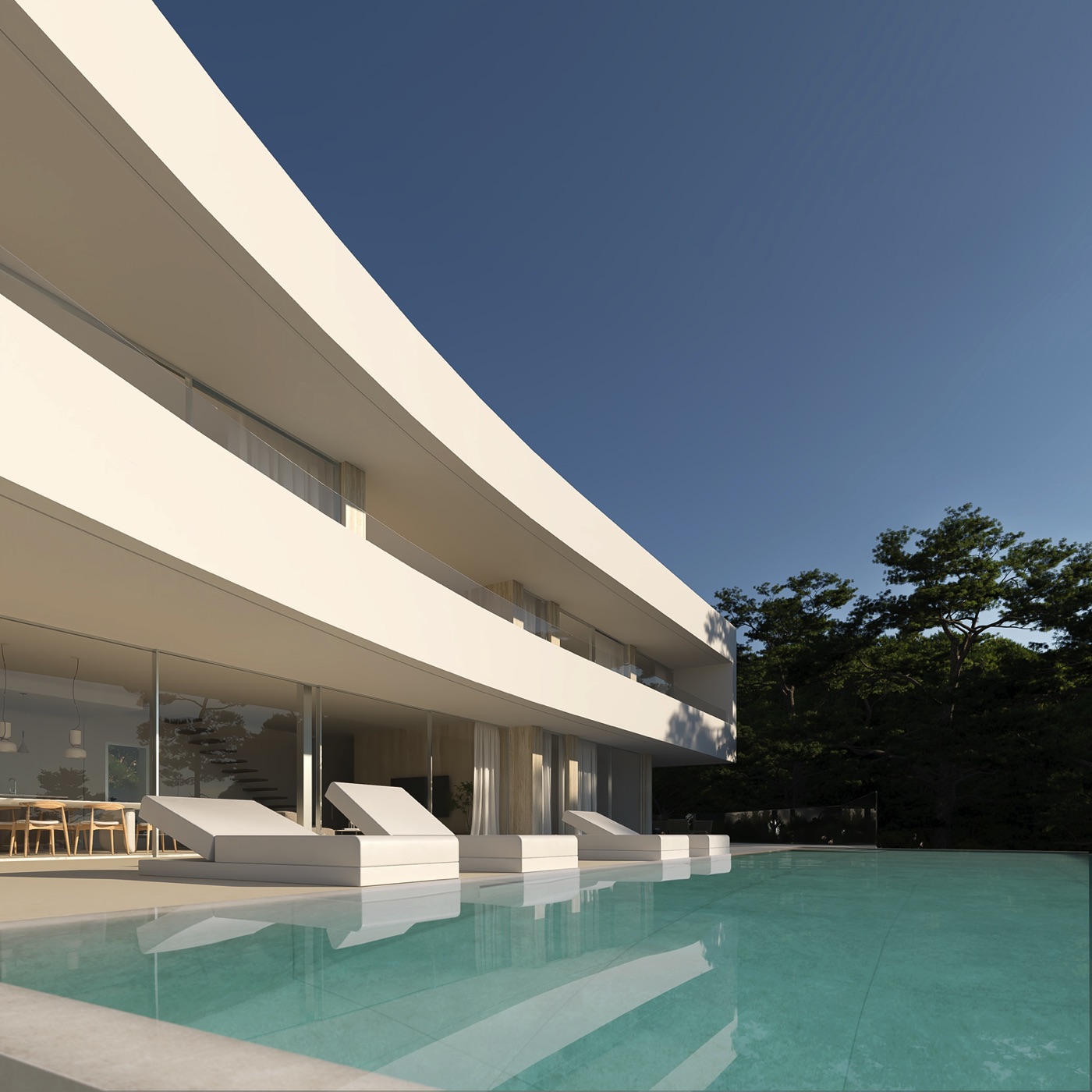 Contemporary luxury villa project in Moraira
